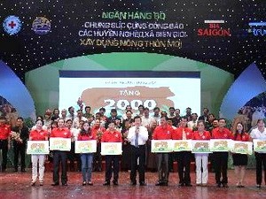 Helping the poor in building new rural areas - ảnh 1